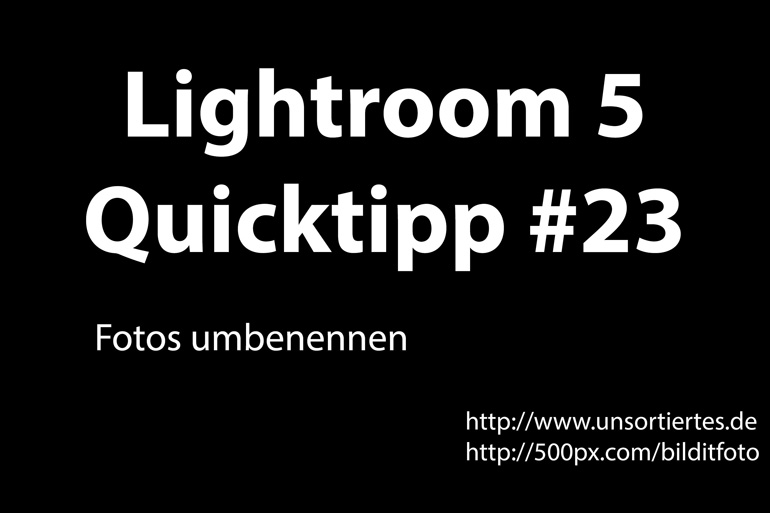lightroom 5 quicktipp