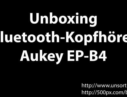 Aukey EP-B4 Bluetooth-Kopfhörer Unboxing