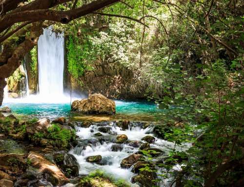 Banias Wasserfall, Israel