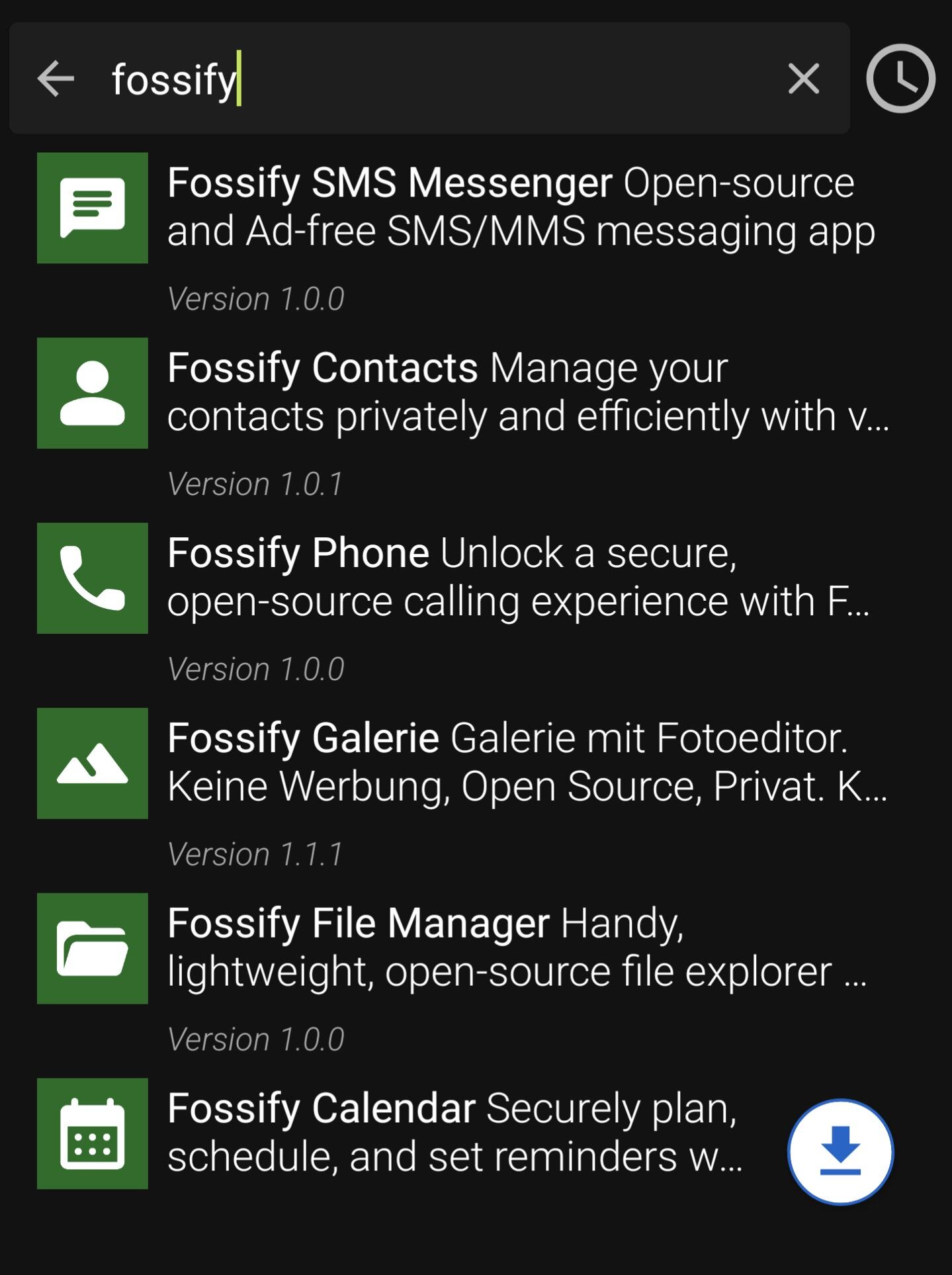 fossify f-droid